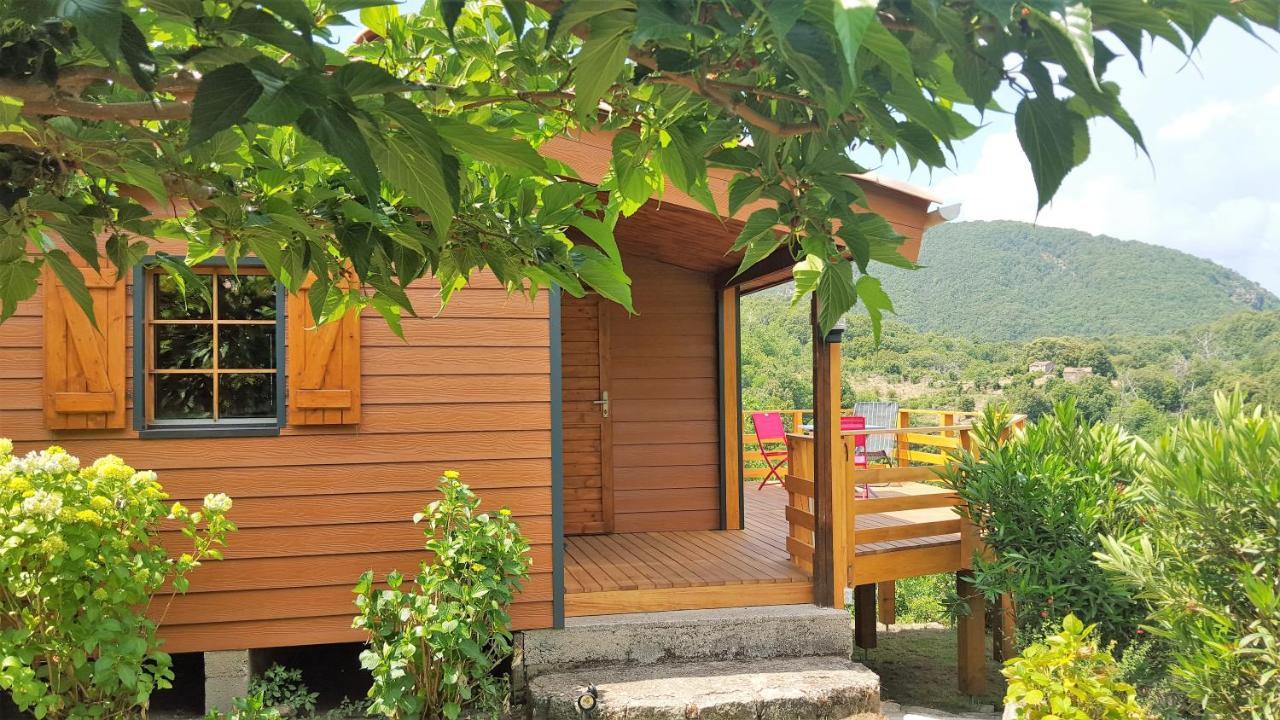 Les Chalets Et Gite Du Haut Taravo Zicavo Ngoại thất bức ảnh